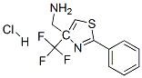 4-氨甲基-2-(4-三氟甲基)苯基-1,3-噻唑盐酸盐结构式_690632-10-1结构式