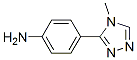 4-(4-Methyl-4H-1,2,4-triazol-3-yl)aniline Structure,690632-18-9Structure