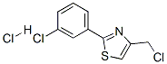 4-(Chloromethyl)-2-(3-chlorophenyl)-1,3-thiazole hydrochloride Structure,690632-83-8Structure