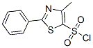 4-Methyl-2-phenyl-1,3-thiazole-5-sulfonyl chloride Structure,690632-88-3Structure