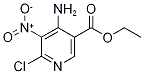 Ethyl4-amino-6-chloro-5-nitronicotinate Structure,690635-35-9Structure