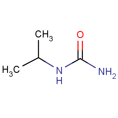 N-(1-甲基乙基)脲结构式_691-60-1结构式