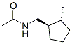 反式-(9ci)-n-[(2-甲基环戊基)甲基]-乙酰胺结构式_69131-12-0结构式