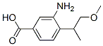 (9ci)-3-氨基-4-(2-甲氧基-1-甲基乙基)-苯甲酸结构式_691363-52-7结构式