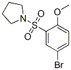 N-Pyrrolidinyl 5-bromo-2-methoxybenzenesulfonamide Structure,691381-10-9Structure