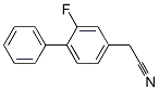 2-Fluoro-(1,1biphenyl)-4-acetonitrile Structure,69168-31-6Structure