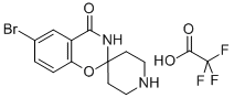 6-Bromospiro[benzo[e][1,3]oxazine-2,4-piperidin]-4(3h)-one 2,2,2-trifluoroacetate Structure,691868-46-9Structure