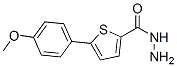 5-(4-Methoxyphenyl)-2-thiophenecarbohydrazide Structure,69202-24-0Structure