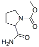 (9ci)-2-(氨基羰基)-1-吡咯烷羧酸甲酯结构式_69209-70-7结构式