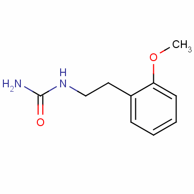 N-(2-甲氧基苯乙基)脲结构式_69226-62-6结构式