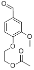 4-(2-乙酰氧基-乙氧基)-3-甲氧基-苯甲醛结构式_692275-82-4结构式