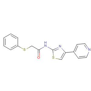 2-苯基磺酰基-n-(4-吡啶-4-基-噻唑-2-基)-乙酰胺结构式_692876-23-6结构式