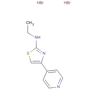 Ethyl-4-pyridin-4-yl-thiazol-2-ylamine dihydrobromide Structure,692891-67-1Structure