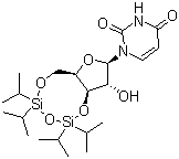 3,5-O-(1,1,3,3-tetraisopropyl-1,3-disiloxanediyl)uridine Structure,69304-38-7Structure