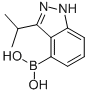 [3-(1-Methylethyl)-1h-indazol-4-yl]boronicacid Structure,693285-69-7Structure