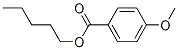 Benzoic acid,4-methoxy-, pentyl ester Structure,6938-46-1Structure