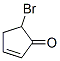 2-Cyclopenten-1-one, 5-bromo- Structure,694-27-9Structure