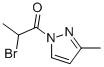 2-Bromo-1-(3-methyl-1h-pyrazol-1-yl)propan-1-one Structure,69413-07-6Structure