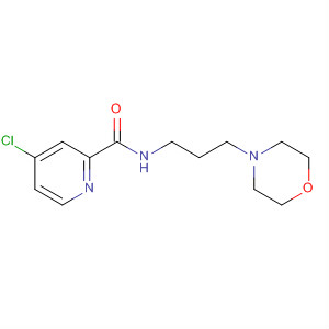 4-Chloro-n-[3-(4-morpholinyl)propyl]-2-pyridinecarboxamide Structure,694499-01-9Structure