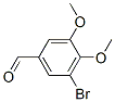 3-Bromo-4,5-dimethoxybenzaldehyde Structure,6948-30-7Structure