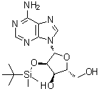 2-O-tert-butyldimethylsilyladenosine Structure,69504-13-8Structure