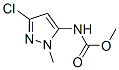 (9ci)-(3-氯-1-甲基-1H-吡唑-5-基)-氨基甲酸甲酯结构式_695184-12-4结构式