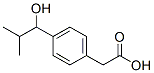 Benzeneacetic acid, 4-(1-hydroxy-2-methylpropyl)-(9ci) Structure,69519-08-0Structure