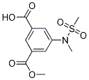 3-(Methoxycarbonyl)-5-(n-methylmethylsulfonamido)benzoic acid Structure,695215-94-2Structure