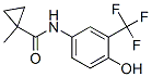 n-[4-羟基-3-(三氟甲基)苯基]-1-甲基-环丙烷羧酰胺结构式_696617-76-2结构式