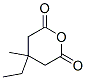 3-Ethyl-3-methylglutaric anhydride Structure,6970-57-6Structure