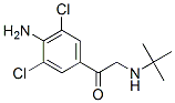 4-Amino-alpha-tert-butylamine-3,5-dichloroacetophenone Structure,69708-36-7Structure