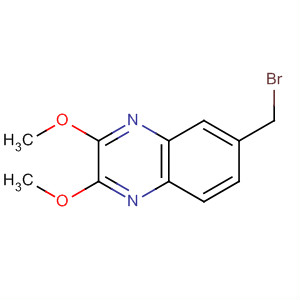 6-Bromomethyl-2,3-dimethoxy-quinoxaline Structure,69722-51-6Structure