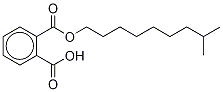 Phthalic Acid 8-Methylnonyl Ester Structure,69725-01-5Structure