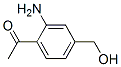 Ethanone, 1-[2-amino-4-(hydroxymethyl)phenyl]-(9ci) Structure,697306-41-5Structure