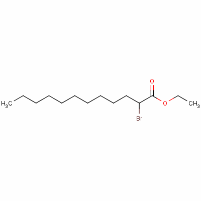 Ethyl a-bromo laurate Structure,6974-87-4Structure