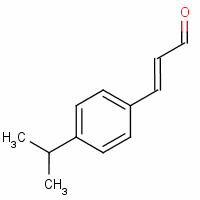 3-[4-(1-甲基乙基)苯基]-2-丙烯醛结构式_6975-24-2结构式