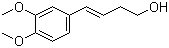 4-(3,4-二甲氧基苯基)-3-丁烯-1-醇结构式_69768-97-4结构式