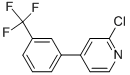 2-Chloro-4-(4-trifluoromethoxyphenyl)pyridine Structure,697739-19-8Structure