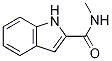 N-甲基-1H-吲哚-2-羧酰胺结构式_69808-71-5结构式