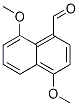 4,8-Dimethoxy-naphthalene-1-carbaldehyde Structure,69833-11-0Structure