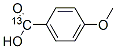 4-Methoxy-[7-13c]-benzoic acid Structure,69838-89-7Structure