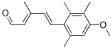 (2E,4E)-5-(4-Methoxy-2,3,6-trimethylphenyl)-3-methylpenta-2,4-dienal Structure,69877-38-9Structure