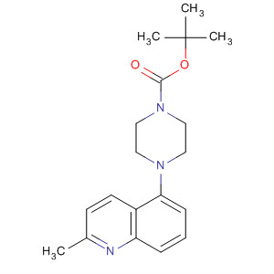 Tert-butyl 4-(2-methylquinolin-5-yl)piperazine-1-carboxylate Structure,698981-77-0Structure