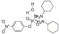 双(环己基胺)4-硝基苯基磷酸盐水合物结构式_698999-89-2结构式