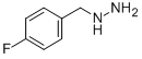 (4-Fluoro-benzyl)-hydrazine Structure,699-05-8Structure