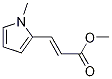 (E)-methyl 3-(1-methyl-1h-pyrrol-2-yl)acrylate Structure,69917-84-6Structure