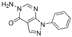 5-Amino-1-phenyl-1,5-dihydro-4H-pyrazolo[3,4-d]pyrimidin-4-one Structure,69923-95-1Structure