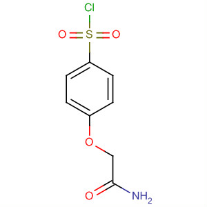 4-Carbamoylmethoxy-benzenesulfonyl chloride Structure,69986-21-6Structure