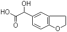 2,3-Dihydro-alpha-hydroxy-5-benzofuranacetic acid Structure,69999-15-1Structure