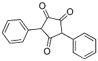 3,5-Diphenylcyclopentane-1,2,4-trione Structure,7003-69-2Structure